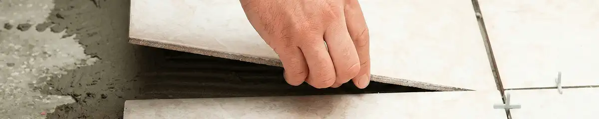 Professional installing ceramic tile floors in Staten Island, NY